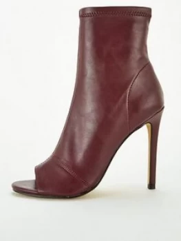 Image of OFFICE Aware Ankle Boots - Oxblood, Oxblood, Size 5, Women