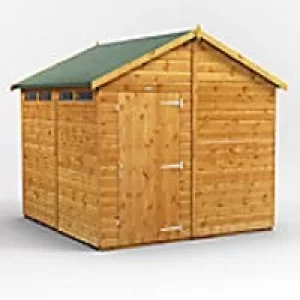 Image of Power Garden Shed 88PASS Golden Brown 8x8
