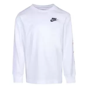 Image of Nike Kids Boxy Dance, White, Kids, Tops & Sweaters, 86J153