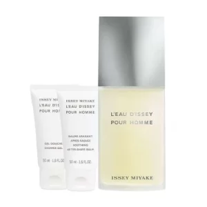 Image of Issey Miyake LEau DIssey Pour Homme Gift Set 125ml Eau de Toilette + 50ml Shower Gel + 50ml Aftershave Balm
