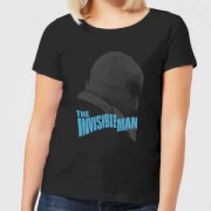 Image of Universal Monsters The Invisible Man Greyscale Womens T-Shirt - Black - M