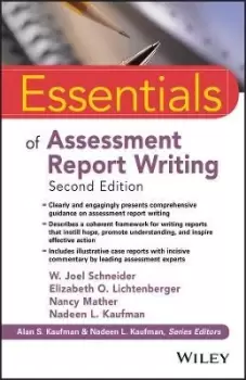 Image of Essentials of Assessment Report Writing by W. Joel Schneider