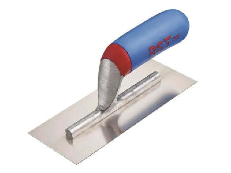 Image of R.s.t. Rtr8861Ss Stainless Steel Midget Trowel Soft Touch Handle 7.1/2 X 3In