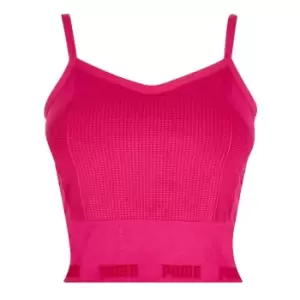Image of Puma Evoknit Crop Top Womens - Pink