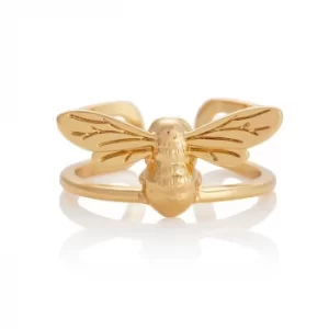 Image of Olivia Burton Lucky Bee Yellow Gold Tone Ring