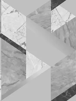 Image of Fine Decor Marblesque Geo Grey