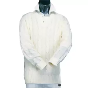 Image of Gunn And Moore Cable Sweater Mens - Beige