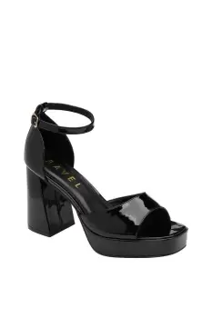 Image of 'Ornsay' Patent Heeled Sandals
