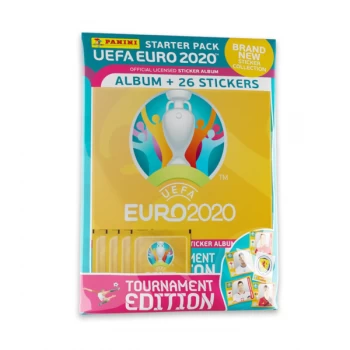 Image of UEFA Euro 2020/21 Sticker Collection Tournament Edition Starter Pack