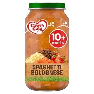 Image of Cow & Gate Spaghetti Bolognese Jar from 10m+ 250g