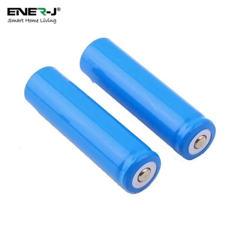 Image of Ener-J A set of 2 Batteries (18650 Battery with 2600 mAh Capacity of each Battery) for IP Camera & Video Doorbell SHA5284 21501AWUK