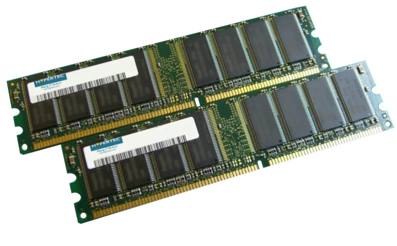 Image of Hypertec 512MB PC3200 Kit (Legacy) memory module 0.5 GB 2 x 0.5 GB DDR