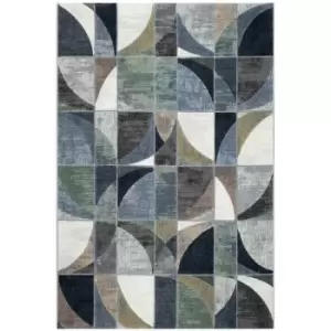 Image of Mastercraft Galleria Rug - 063-0650/6656 Blue - 240x330cm