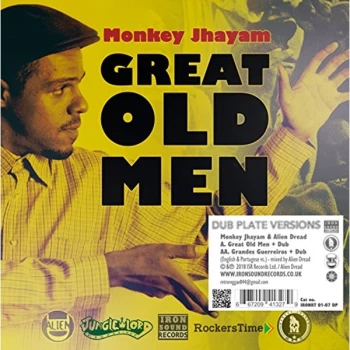 Image of Monkey Jhayam & Alien Dread - Great Old Men Vinyl