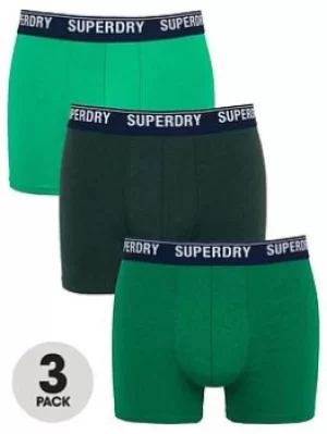 Image of Superdry Boxer Multi Triple Pack, Multi, Size S, Men