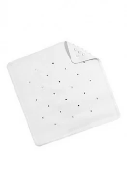 Image of Croydex White Rubagrip Shower Tray Bathmat