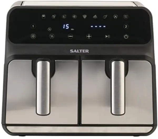Image of SIA SAF76K 1700W 8L Dual Air Fryer
