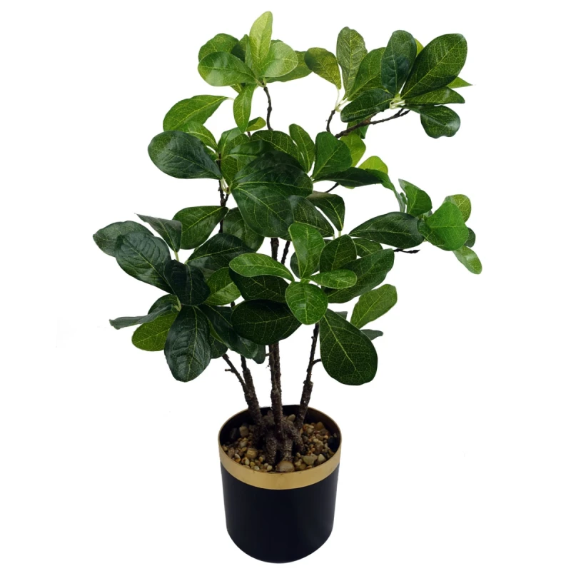 Image of N/A 60cm Artificial Tropical Bonsai Ficus Tree