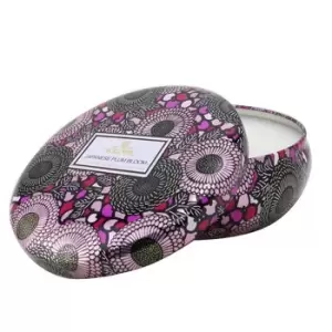 Image of Voluspa3 Wick Decorative Tin Candle - Japanese Plum Bloom 340g/12oz