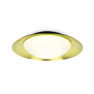 Image of Side LED Black / Gold Ceiling Lamp 20W