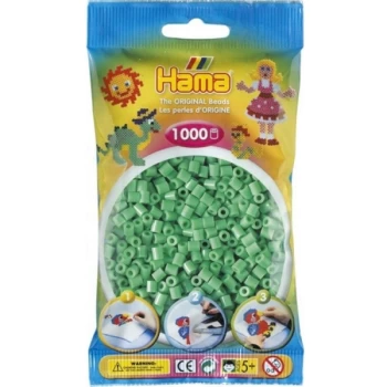 Image of Hama - 1000 Beads in Bag (Light Green)
