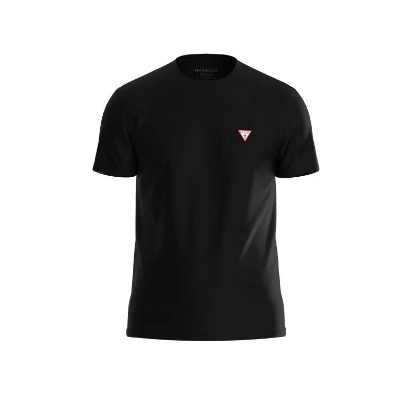 Image of Guess Round neck T-Shirt Guess CN Core Noir Male L