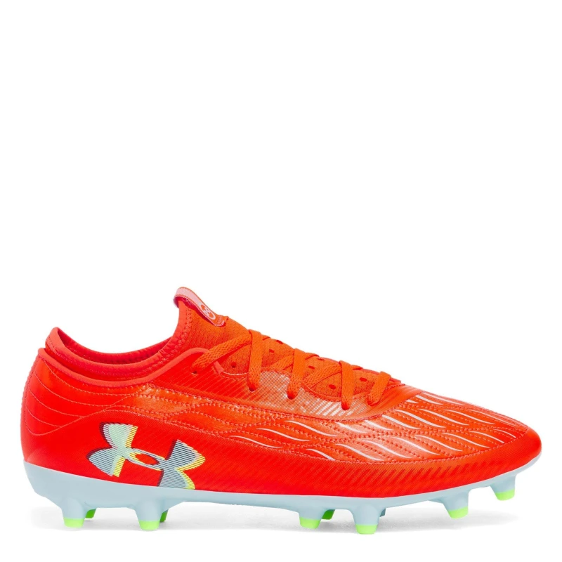 Image of Under Armour Magnetico Elite 4 Firm Ground Football Boots Firm Ground Football Boots 6 (40) Red 20375508260