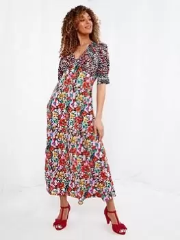 Image of Joe Browns Joe Browns Day At The Races Dress Multi, Size 12, Women