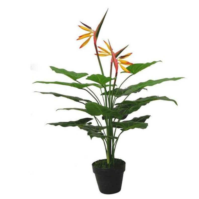 Image of Leaf 70cm Artificial Bird of Paradise Plant (Strelitzia) - Large 5060532978043