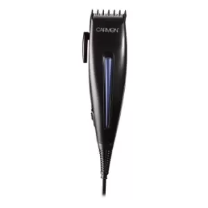Image of Carmen Mens Signature Mains Powered Hair Clipper Midnight Blue