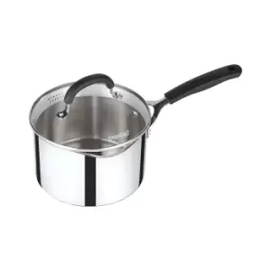 Image of Prestige Made to Last Stainless Steel 18cm Saucepan Silver