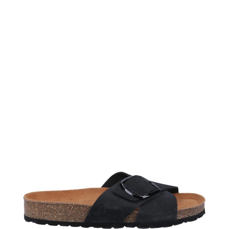 Image of Hush Puppies 'Becky' Sandal Summer Black