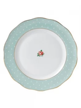 Image of Royal Albert Polka rose plate 27cm