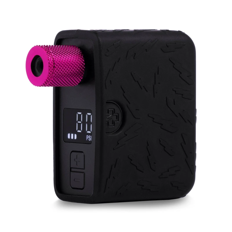 Image of Muc-Off Airmach Mini Inflator Pro Black unisex One Size