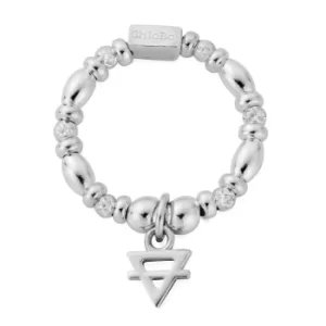 Image of ChloBo SRM23126 Women's Mini Earth Ring Medium