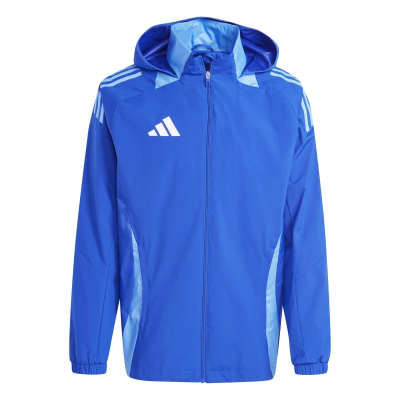 Image of adidas Mens Tiro24 Rain Anorak Royal Blue male S