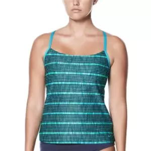Image of Nike Sport Tankini Top Womens - Green