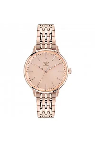 Image of adidas Originals Code One Stainless Steel Fashion Analogue Quartz Watch - Aosy22067 Rose