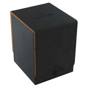 Image of Gamegenic Squire 100+ XL Deck Box - Black & Orange