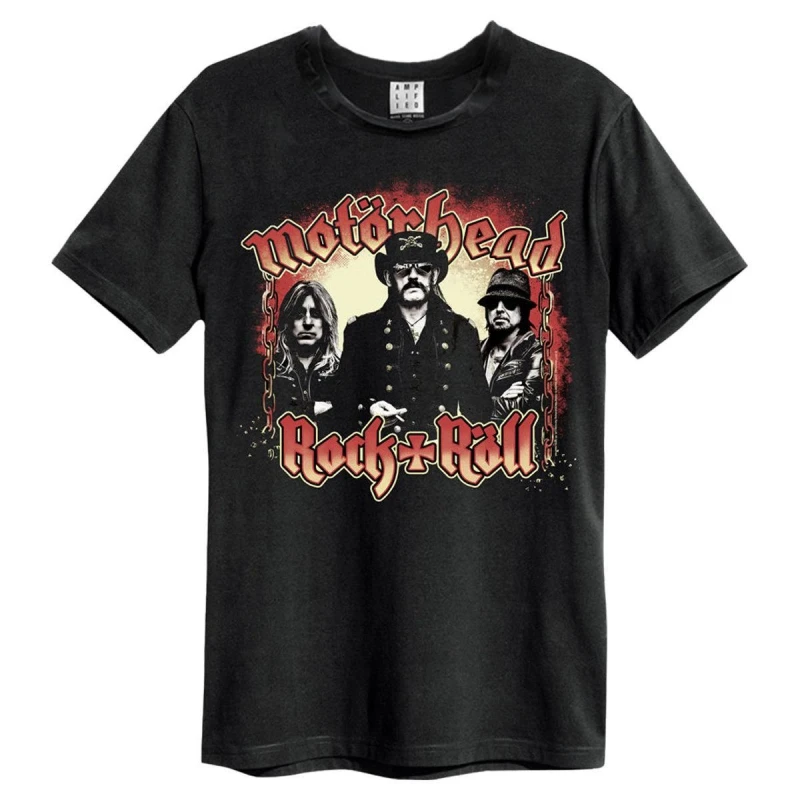 Image of Amplified Amplified Men Chains Motorhead T-Shirt in Black Size: X-Small Black XS Male 5063852070091