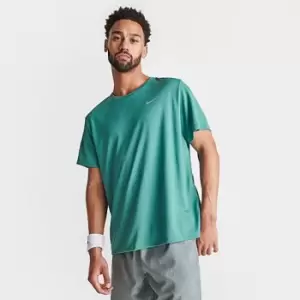 Image of Mens Nike Dri-FIT UV Miler Short-Sleeve Running Top