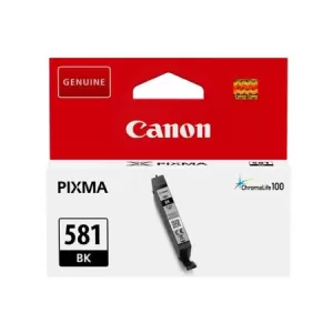 Image of Canon CLI581 Black Ink Cartridge