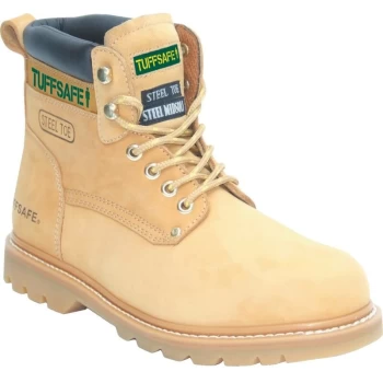 Image of BBH01 Welted Mens Tan Safety Boots - Size 7 - Tuffsafe
