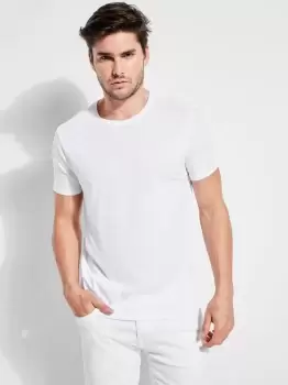 Image of Guess Tone-On-Tone Logo T-Shirt