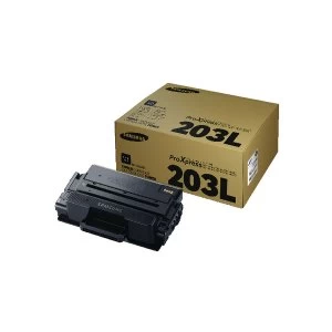 Image of Samsung MLT D203L Black High Yield Toner Cartridge SU897A
