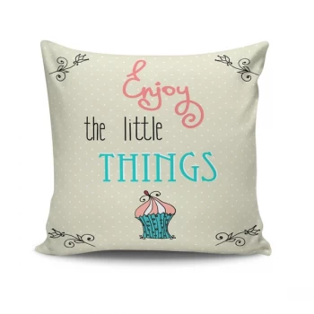 Image of NKRLNT-063 - No Filling Multicolor Cushion Cover