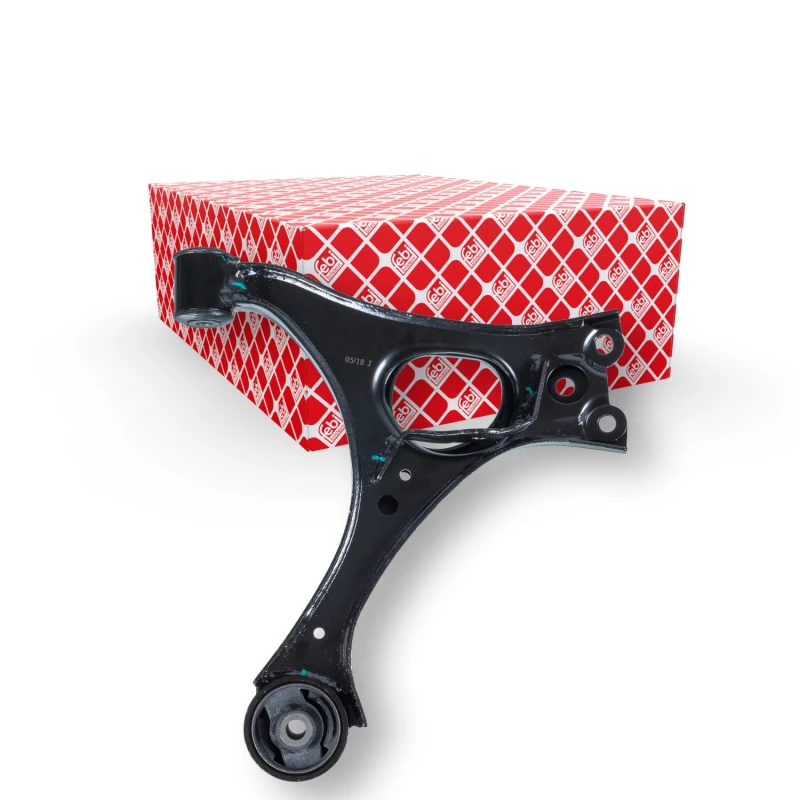 Image of FEBI BILSTEIN 42142 Suspension arm Control Arm, Sheet Steel, Front Axle Right Sheet Steel Track Control Arm (273)