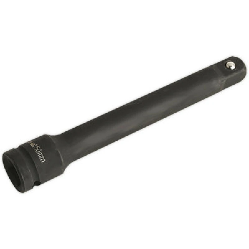 Image of Loops 150mm Steel Impact Extension Bar - 1/2" Sq Drive - Spring-Ball Socket Retainer Metallics