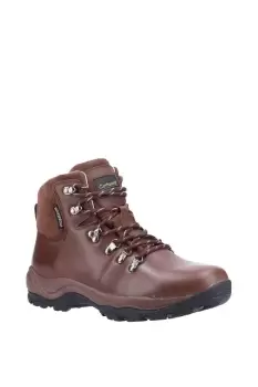 Image of Barnwood' Smooth Leather Hiking Boots