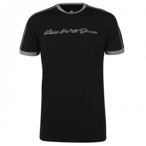Image of Kings Will Dream Piping T Shirt - Black